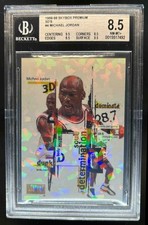 1998-99 Skybox x Premium Michael Jordan 3D #4 DDD Bulls BGS 8.5