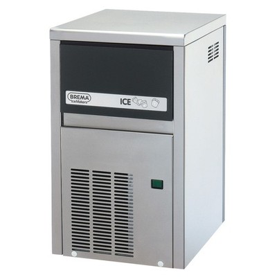 BREMA Eiswürfelbereiter luftgekühlt, 21kg/24h, Abmessung 355 x 404 x 595 mm (BxT