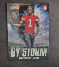 2024 Panini Absolute - By Storm Xavier Worthy #BS-XWY (RC)