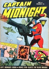 Captain Midnight #6 Photocopy Comic Book