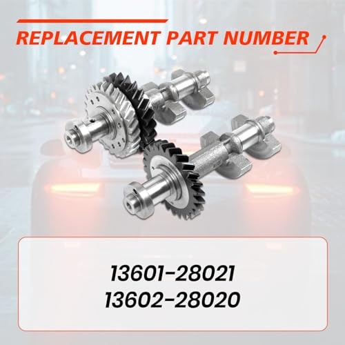 13601-28021 Engine Balance Shaft Set, Compatible with Corolla Solara Matrix 