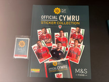 Panini M & S Official Wales Sticker Album 2026 & Complete Set of Stickers (2)