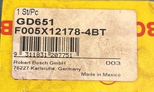 Brand New Genuine Bosch GD651 Distributor Rotor - F 005 X12 178 Suit Chev