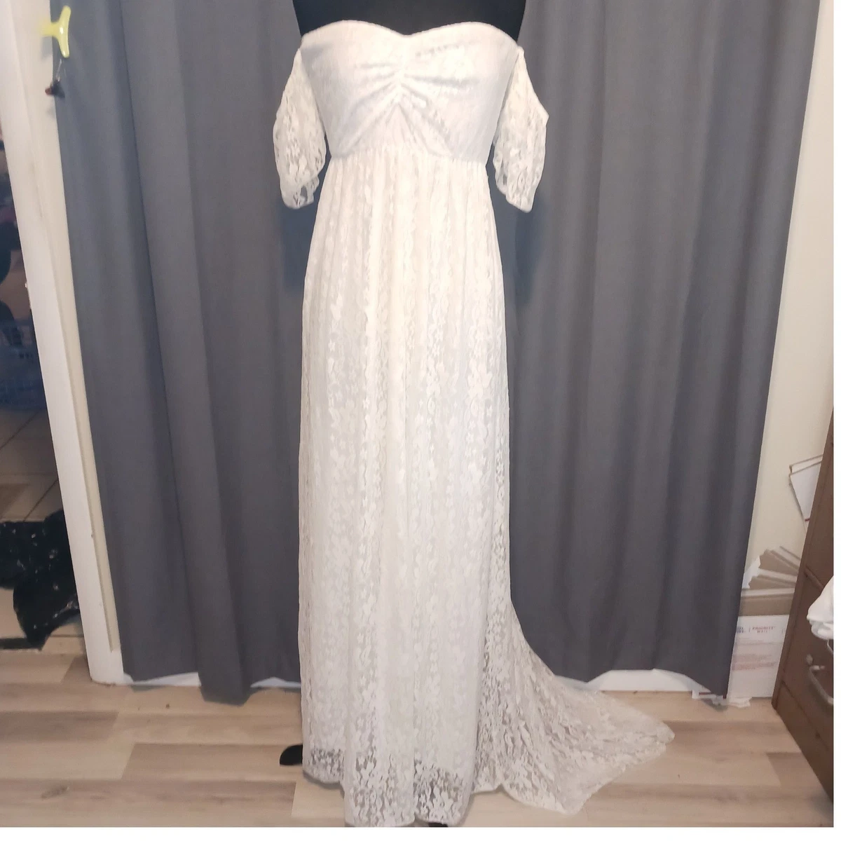 White Maxi Maternity Off the Shoulder Dresses for Women for sale | eBay White Maxi Maternity Off the Shoulder Dresses for Women for sale | eBay
