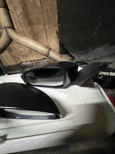 2008 Nissan 350Z OEM Right Hand Passengers Side Power Door Mirror Silver 05-09