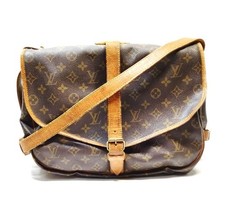 Borsa a tracolla Saumur 35 in tela monogramma Louis Vuitton