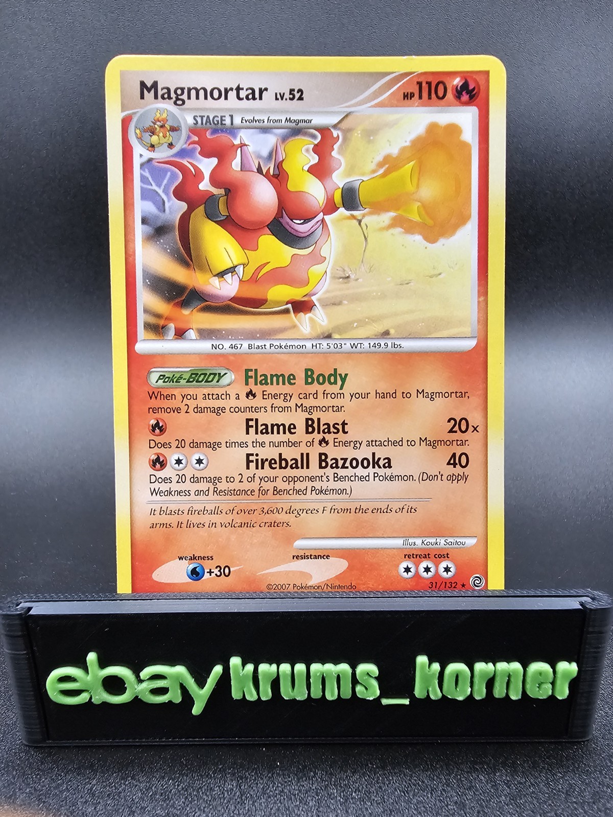 Magmortar 31/132 Secret Wonders Regular - NM