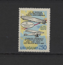 S54292 URUGUAY MNH** 1977 Zeppelin Lindberg 1V Timbre Neuf