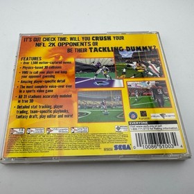 NFL 2K (Sega Dreamcast, 1999)