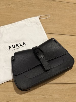 Furla Flow Mini Schwarz Umhängetasche Handtasche