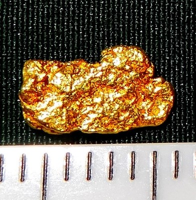 XXL GOLDNUGGET 7 mm Goldnuggets Nugget Barren Gold Nuggets -- Vatertag 14.05.26