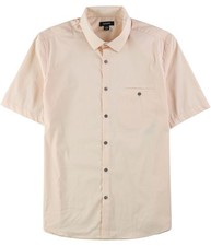 Alfani Mens Stripe Button Up Shirt