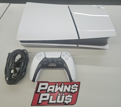 Sony PlayStation 5 Slim Disc Edition PS5 1TB White Console Gaming System