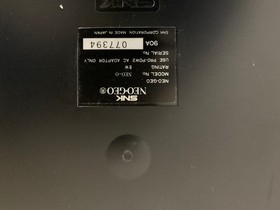 Neo Geo AES console Japanese