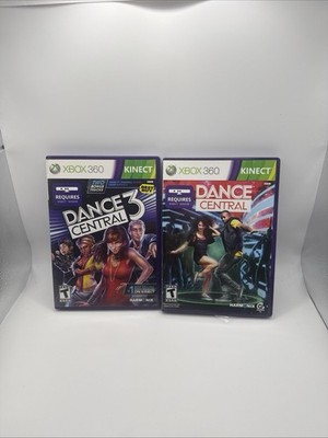 Microsoft Dance Central 1 & 3 - Xbox 360 Kinect Compatible w/ Manual