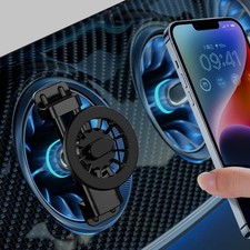 Round Air Vent Car Phone Mount for Mercedes Benz A B C E S Class Jeep Wrangler
