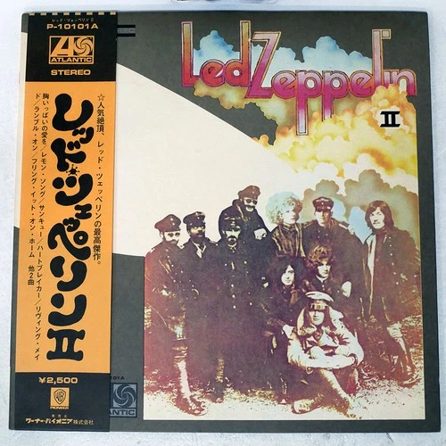 LED ZEPPELIN 2 ATLANTIC P10101A Japan VINYL LP