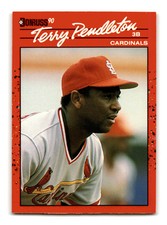Terry Pendleton 1990 Donruss #299b St. Louis Cardinals NM-MINT