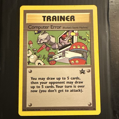 Pokemon Black Star Promo  - Computer Error  # 16   LP