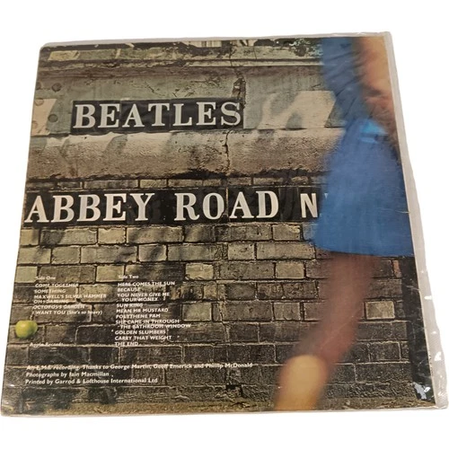 The Beatles Abbey Road Vinyl LP 12" Album Original Cover Apple Records 1969