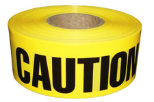 Premium Yellow Caution Tape I 3 Inch X 1000 Feet I Harzard Tape W/Bright Yellow