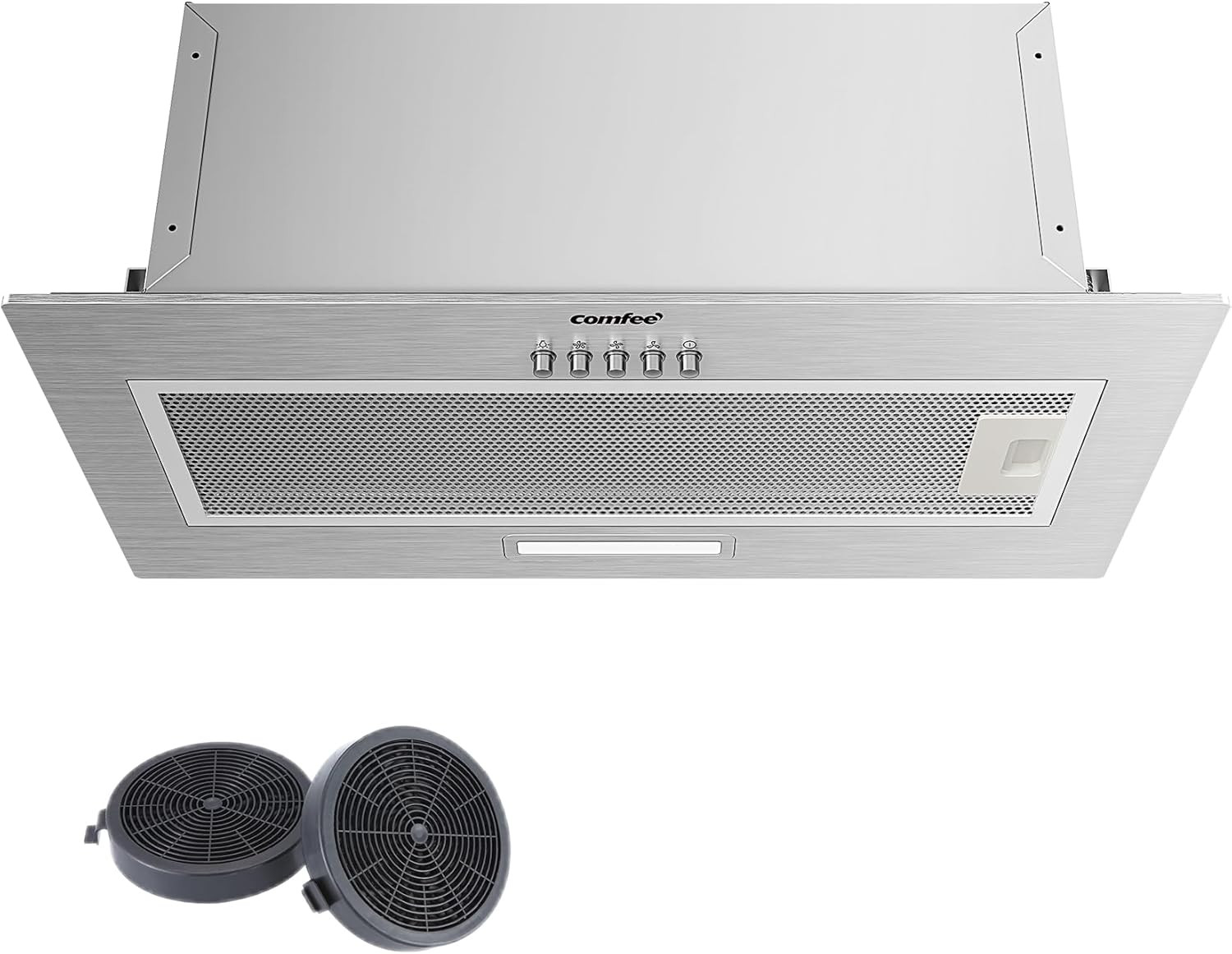 Cappa a LED Sottopensile 52cm BIHT17SS-52 Aspiratore Parete Cucina