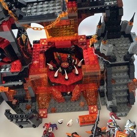 LEGO NEXO KNIGHTS Jestro's Volcano Lair 70323 In 2016 Used Retired As Is