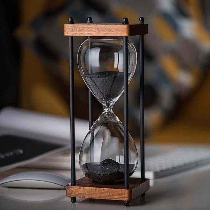 Premium Large Hourglass Sand Timer 60 Minutes Sandglass Clock Sandglass Timer