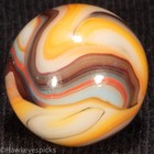 Sammy's Mountain *THUNDERBIRD OXBLOOD Swirl Marble 5/8"- Mint Hawkeyespicks sg — photo 2