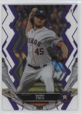 2019 Topps High Tek Purple /99 Gerrit Cole #25 18da