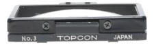 No.3 Topcon Focussing screen SLR camera ground glass Fresnel accessory