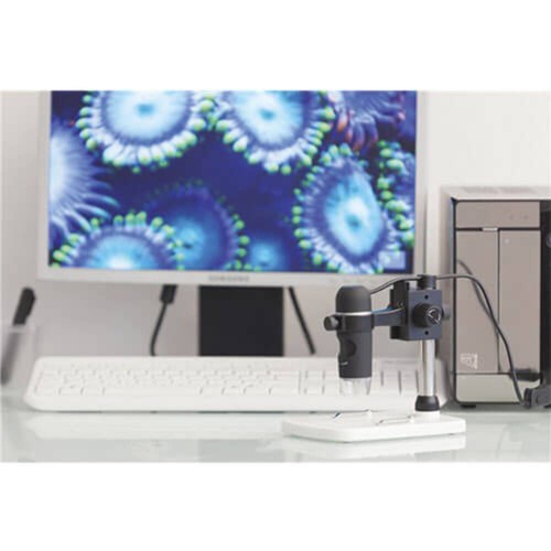 High Quality Camera 5MP Digital Microscope USB 300x with Professional Stand - Imagen 2 de 3