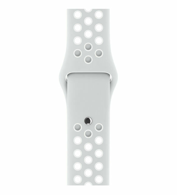 38mm Platinum/White Nike Sport Band for sale online eBay