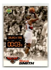 1997 Upper Deck Nestle Crunch Time - #CT10 - Steve Smith - Atlanta Hawks