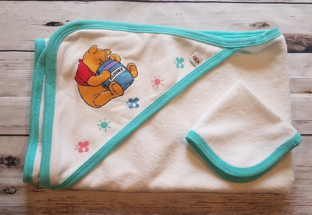 winnie the pooh baby bath towel
