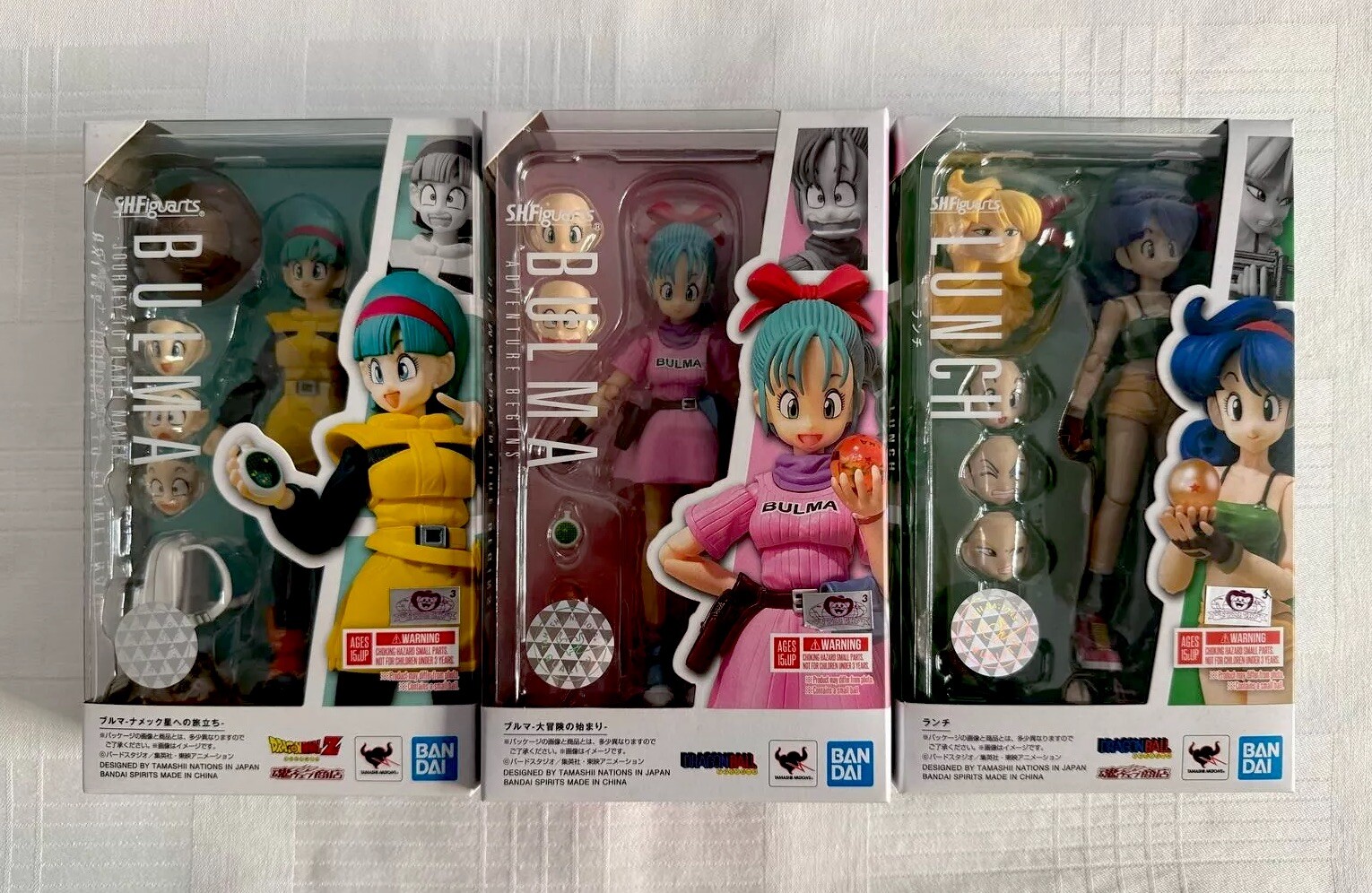 Dragon Ball S H Figuarts Action Figure Bulma, Lunch Bulma Journey Planet Namek