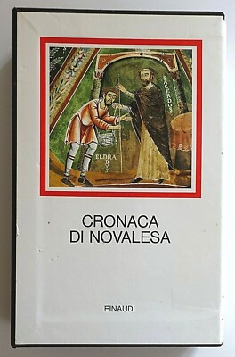 CRONACA DI NOVALESA - ANONIMO - ED. EINAUDI 1982 - I MILLENNI - OTTIMO!