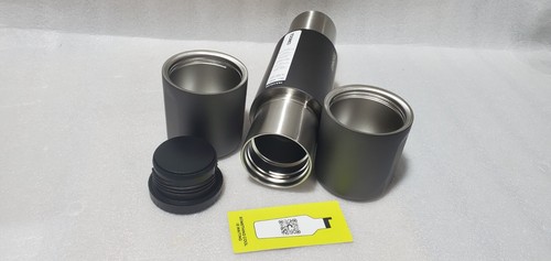 Corkcicle 6736ECS Traveler Ceramic Slate 36 oz Travel Thermos w/ Built-In Cups - 第 2/10 張圖片