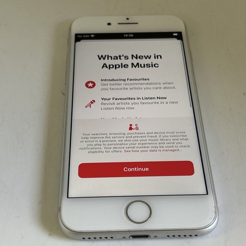 Apple iPhone 8 - 64GB - (Unlocked) A1905 - Silver - DK480 - Afbeelding 6 van 7