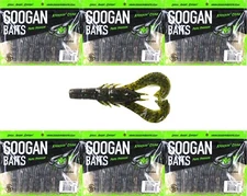 (6) Packs Googan Squad 3" Krackin' Craw California Craw Brand New In Pack