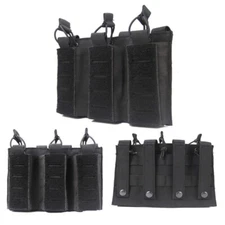 Tactical Triple MOLLE Pouch - Magazine Bag for Hunting Gear