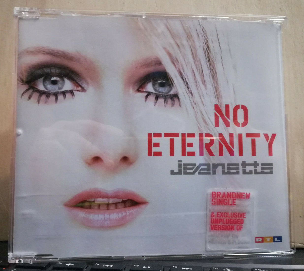 JEANETTE - NO ETERNITY - 5 TRACKS - cd singolo slim case - 2004 come nuovo