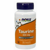 Now Foods, Taurine, 500Mg 100 Veg. Kapseln Super Preis