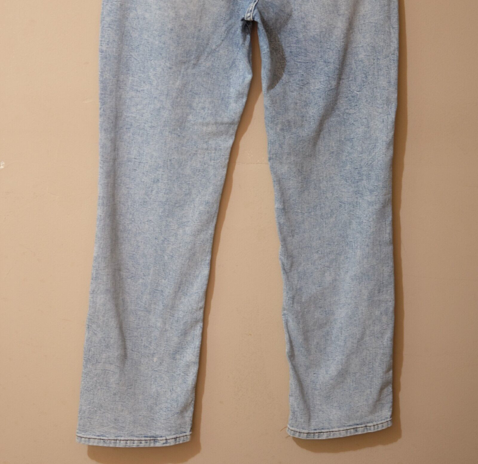 Vigoss Jeans Ace Straight Light Wash Stretch Women's 30 Inseam 28-1/2'' #H49-38