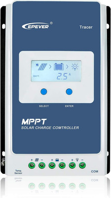 MPPT Solar Charge Controller 40A 12V/24V Auto Common Negative Grounding with LCD
