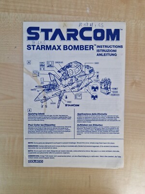   Starcom Starmax Bomber Anleitung  18563 