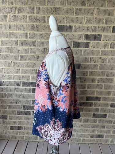 Kenar Women's Size XL Floral Sleeveless Lined Blouse - Picture 2 of 5