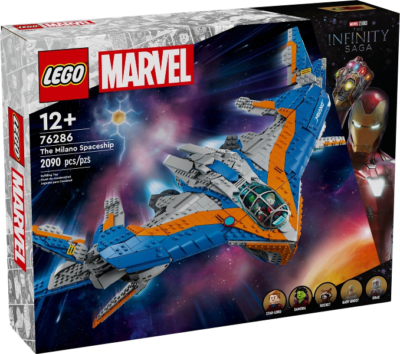 Lego The Milano Spaceship 76286 Super Heroes Minifigure Building