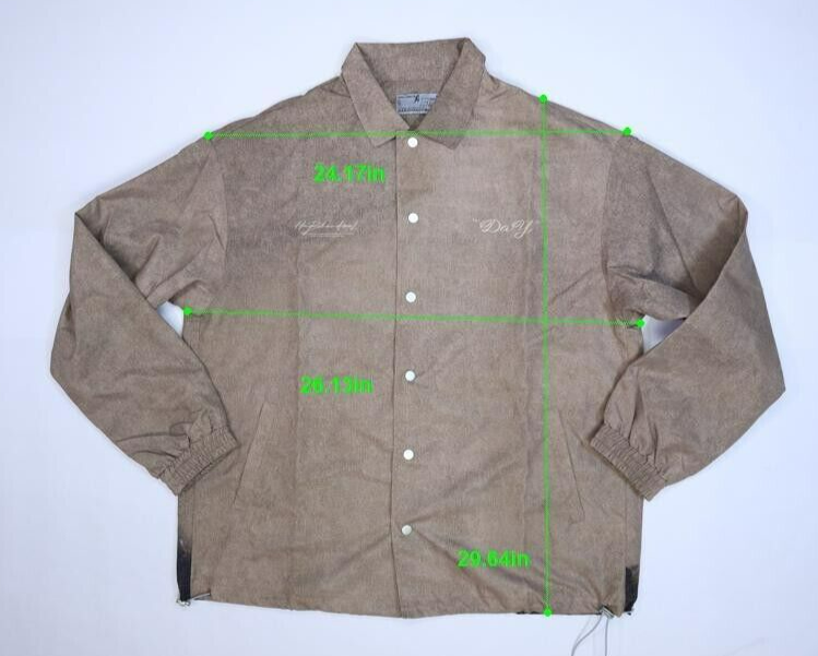 Harsh & Cruel Have a Good Day Flower Graphic Button Front Jacket
