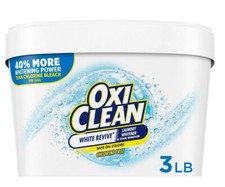 OXI CLEAN WHITE REVIVE CHLORINE FREE POWDER DETERGENT BOOSTER 3 Lb. 65 LOADS